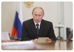 Председатель Правительства Российской Федерации Владимир Путин провел совещание о расходах федерального бюджета в 2011-2013 годах в части сельского хозяйства