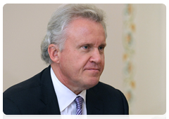 GE Chairman and CEO Jeff Immelt meeting with Prime Minister Vladimir Putin