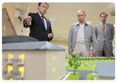 Председатель Правительства Российской Федерации В.В.Путин посетил Гремячинское месторождение калийных солей