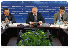 Председатель Правительства Российской Федерации В.В.Путин провел в Тамбове заседание Президиума Совета по приоритетным национальным проектам