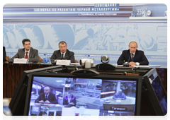 Председатель Правительства Российской Федерации В.В.Путин провел в Челябинске совещание «О мерах по развитию черной металлургии»