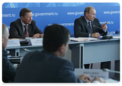 Председатель Правительства Российской Федерации В.В.Путин провел совещание по вопросам строительства и реконструкции аэропортов в Российской Федерации