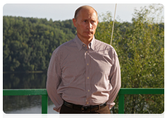 Председатель Правительства Российской Федерации В.В.Путин присутствовал при подписании договоров на потребление электроэнергии, производимой Нижне-Бурейской ГЭС