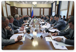 Председатель Правительства Российской Федерации В.В.Путин провел заседание Правительственной комиссии по высоким технологиям и инновациям