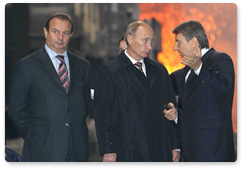 Председатель Правительства Российской Федерации В.В.Путин посетил медный завод группы компаний «Норильский никель»