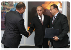A number of documents were signed in the presence of Russian Prime Minister Vladimir Putin following the meeting in Norilsk