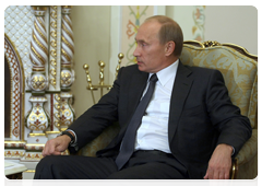 Председатель Правительства Российской Федерации В.В.Путин встретился с Премьер-министром Италии С.Берлускони
