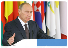 Председатель Правительства Российской Федерации В.В.Путин выступил на заседании 60-й сессии Европейского регионального комитета Всемирной организации здравоохранения