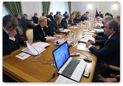Первый заместитель Председателя Правительства Российской Федерации И.И.Шувалов провёл заседание Правительственной комиссии по обеспечению безопасности дорожного движения