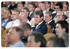 Participants of the 9th International Investment Forum Sochi-2010