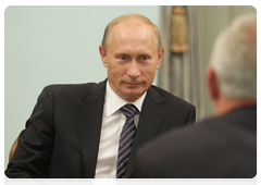 Председатель Правительства Российской Федерации В.В.Путин встретился с председателем правления компании «Фольксваген Груп» Мартином Винтеркорном