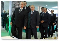Председатель Правительства Российской Федерации В.В.Путин посетил выставку «Лесдревмаш-2010»