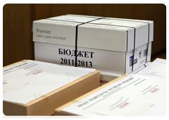 The draft budget for the period of 2011-2013 being introduced in the State Duma