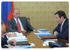 Председатель Правительства Российской Федерации В.В.Путин провел в Сочи совещание по вопросу социально-экономического развития Северо-Кавказского федерального округа