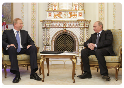 Prime Minister Vladimir Putin meeting with top managers of BP
