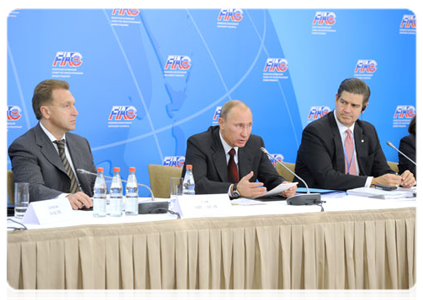 Председатель Правительства Российской Федерации В.В.Путин провёл заседание Консультативного совета по иностранным инвестициям