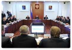 Председатель Правительства Российской Федерации В.В.Путин провёл совещание по вопросу «Об обеспечении доступности авиационных перелетов»