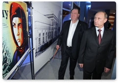 Председатель Правительства Российской Федерации В.В.Путин посетил ФГУК «Государственный фонд кинофильмов Российской Федерации»