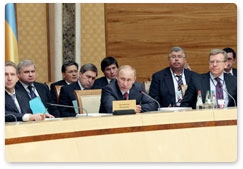 Председатель Правительства Российской Федерации В.В.Путин выступил на заседании Межгосударственного совета ЕврАзЭС в расширенном составе