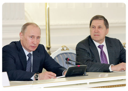 Председатель Правительства Российской Федерации В.В.Путин встретился с Президентом Австрии Х.Фишером