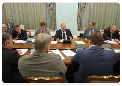 Prime Minister Vladimir Putin meeting with Russia’s animation filmmakers