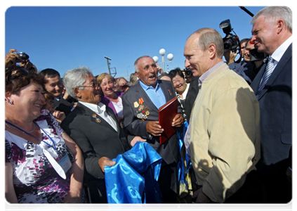 Председатель Правительства Российской Федерации В.В.Путин посетил село Тугнуй Республики Бурятия