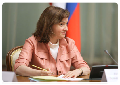 Minister of Economic Development Elvira Nabiullina