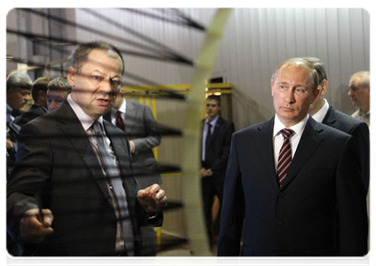 Председатель Правительства Российской Федерации В.В.Путин посетил в Дубне Объединённый институт ядерных исследований