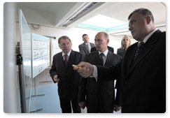 Председатель Правительства Российской Федерации В.В.Путин ознакомился с ходом строительства в Смоленске Федерального медицинского центра травматологии, ортопедии и эндопротезирования