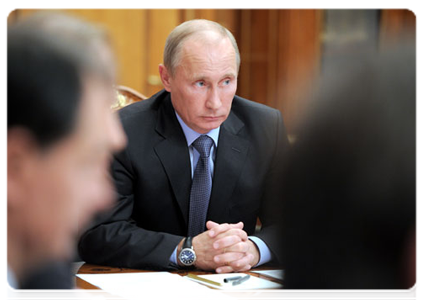 Председатель Правительства Российской Федерации В.В.Путин провёл совещание «О состоянии безопасности полетов в гражданской авиации»
