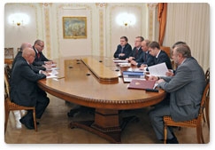 Председатель Правительства Российской Федерации В.В.Путин встретился с министром по планированию и финансам Боливарианской Республики Венесуэлы Х.Джордани