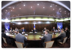 Председатель Правительства Российской Федерации В.В.Путин провёл встречу с представителями общественных объединений любительского и спортивного рыболовства