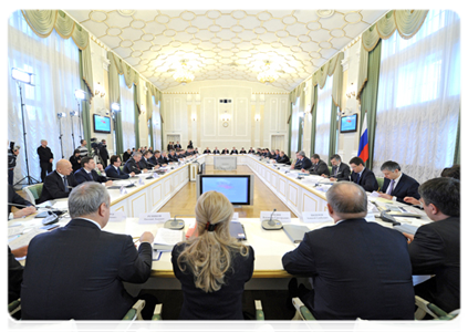Председатель Правительства Российской Федерации В.В.Путин провёл совещание по вопросу «Об итогах реструктуризации и перспективах развития угольной промышленности»