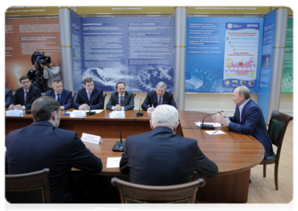 Председатель Правительства Российской Федерации В.В.Путин встретился с руководителями ведущих промышленных предприятий Томской области