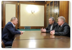 Председатель Правительства Российской Федерации В.В.Путин встретился с руководством Российской любительской  хоккейной Лиги  (РЛХЛ)