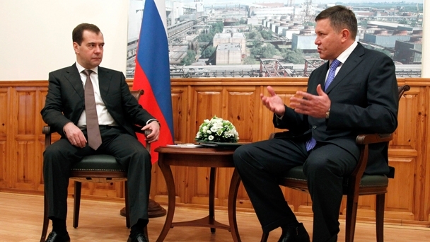Встреча с губернатором Вологодской области Олегом Кувшинниковым