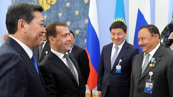 Meeting with  Prime Minister of Kazakhstan Serik Akhmetov