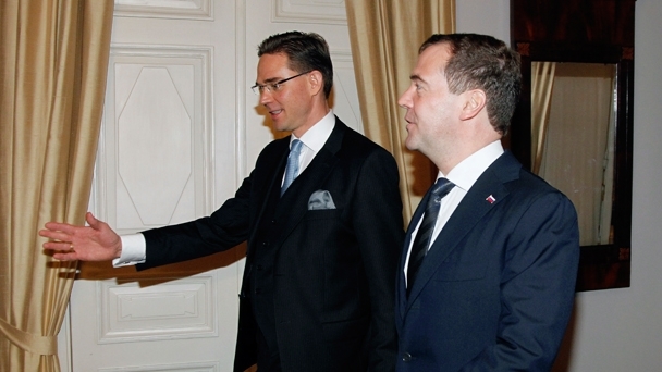 Meeting with Finnish Prime Minister Jyrki Katainen