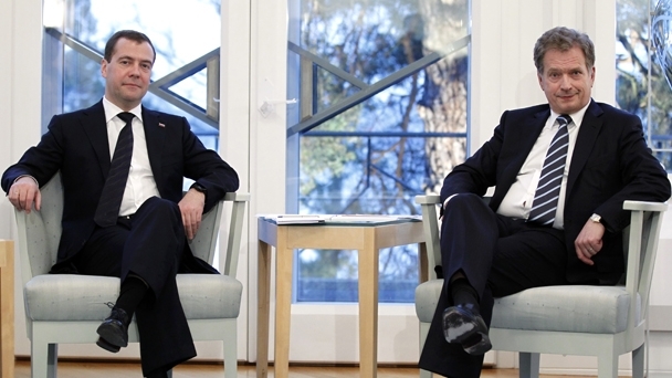 Беседа с Президентом Финляндии Саули Ниинистё