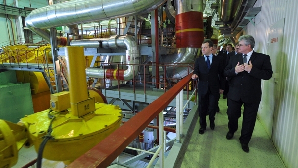 Touring the Novovoronezh Nuclear Power Station