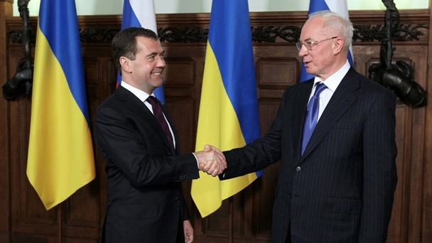 Talks with Ukrainian Prime Minister Mykola Azarov