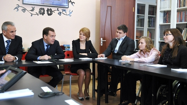 Встреча со студентами старших курсов и выпускниками Московского государственного гуманитарно-экономического института