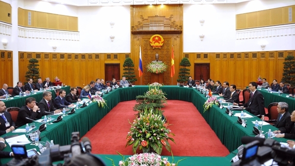 Russian-Vietnamese intergovernmental talks in Hanoi