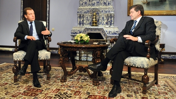 Dmitry Medvedev meets with Director General of the International Labour Organisation Guy Ryder