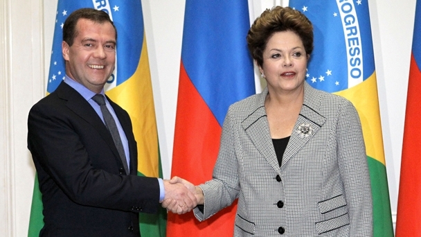 Meeting with Brazilian President Dilma Rousseff
