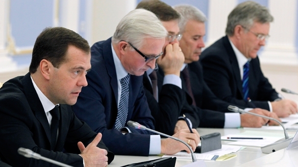 Встреча с членами «Российского союза промышленников и предпринимателей»