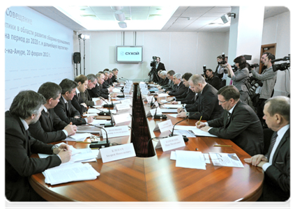 Председатель Правительства Российской Федерации В.В.Путин провёл совещание о реализации государственной политики в области развития ОПК на период до 2020 года и дальнейшую перспективу