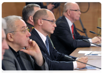 Head of Rosatom State Corporation Sergei Kiriyenko