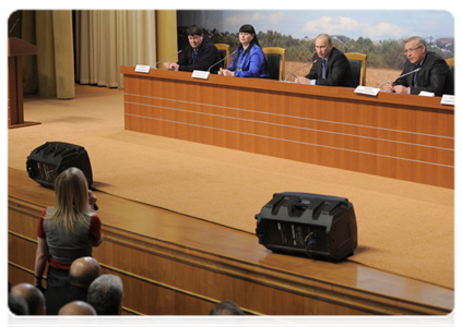 Председатель Правительства Российской Федерации В.В.Путин принял участие во Всероссийском аграрном форуме в Уфе