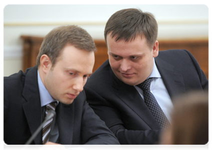 ASI General Director Andrei Nikitin and Director of ASI’s New Business project Artyom Avetisyan